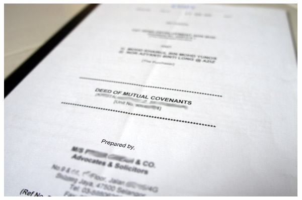 Deed of Mutual Covenant (DMC) – Apa Yang Perlu Anda Tahu?